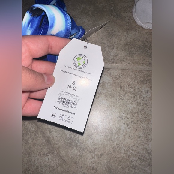 NWT time and true MIX & MATCH SWIM TOP blue 🌊
DEEPEST DYE size small - Picture 5 of 7